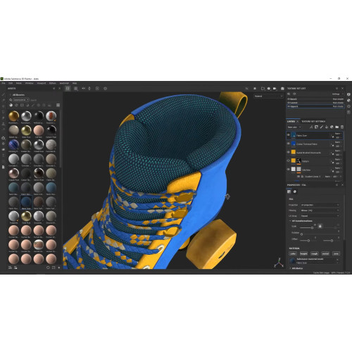 Налаштування Adobe Substance 3D Sampler